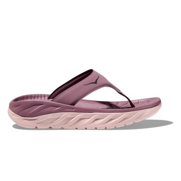 Hoka ORA Recovery Flip Rosa Damen 