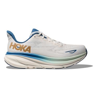 Hoka Clifton 9 Laufschuhe Frost/Gold Herren  