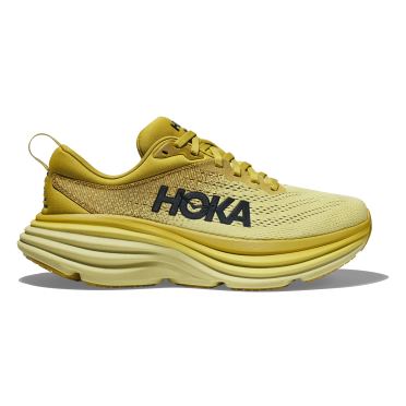 Hoka Bondi 8 Laufschuhe Gold/Gelb damen 