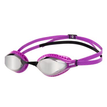 Arena Airspeed Mirror Schwimmbrille Silber/Lila 