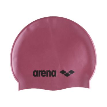 Arena Classic Silicone Badekappe Red Fandango/Black 