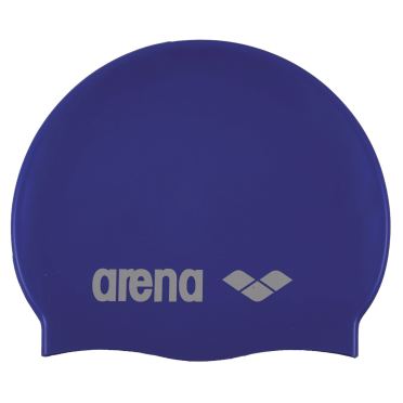 Arena Classic Silicone Badekappe Skyblue/White 