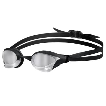 Arena Cobra Core Mirror Schwimmbrille Silber/Schwarz 