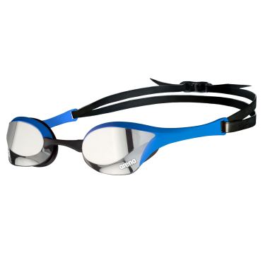 Arena Cobra Ultra Swipe mirror schwimmbrille Silber/Blau 