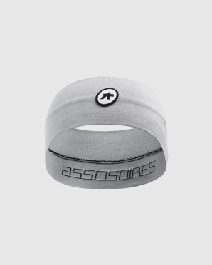 Assos Stirnband P1 Grau Unisex 