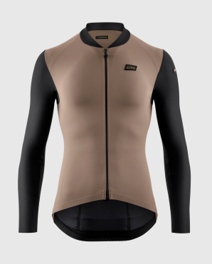 Assos Mille GTO langer armel jersey C2 terra sand herren 