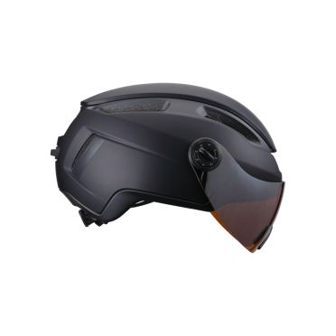  BBB Helm Indra Faceshield Smoke Spiegelglas Matt Schwarz 