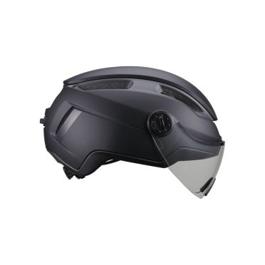  BBB Helm Indra Faceshield transparent Matt Schwarz 