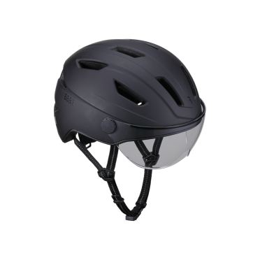 BBB helm Move faceshield transparent matt Schwarz 