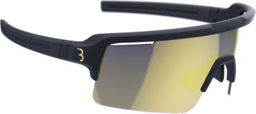 BBB Sportbrille Fuse PC MLC Gold matt Schwarz 