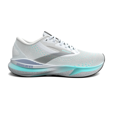 Brooks Adrenaline GTS 24 Laufschuhe Weiss/Limettenschale/Amparo Damen 