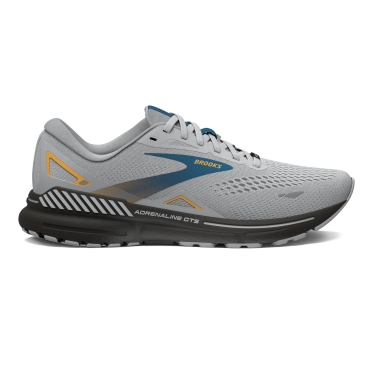 Brooks Adrenaline GTX 23 Laufschuhe Auster/Pilz/Orange/Blau Herren 