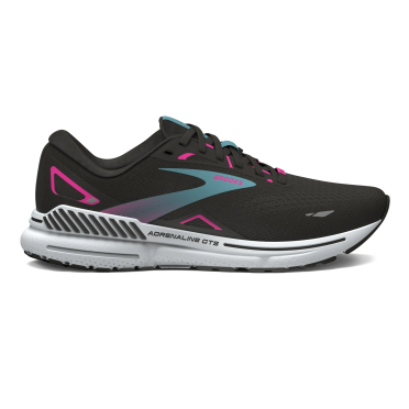 Brooks Adrenaline GTX 23 Laufschuhe Schwarz/Knockout/Pink/Aqua Damen 