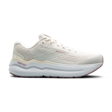 Brooks Ghost Max 2 Laufschuhe Kokosnussmilch/Grau/Zephyr Damen 