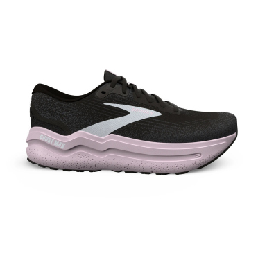 Brooks Ghost Max 2 Laufschuhe Schwarz/weiss/Orchid ice Damen  