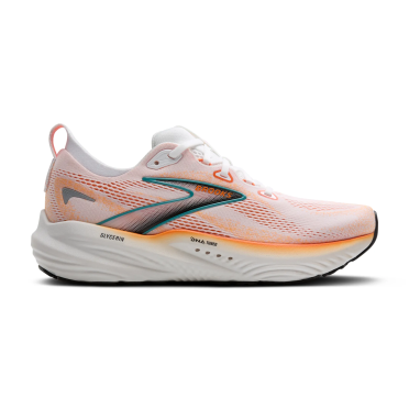 Brooks Glycerin 22 Laufschuhe weiss/orange/grun/ blau Zustand Herren 