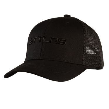 BTTLNS Elios 1.0 Trucker Kappe Divine Black 