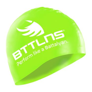 BTTLNS Absorber 2.0 Silicone Badekappe Conquering Green 