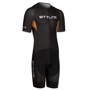 BTTLNS Chimera 1.0 Basic Trisuit kurzarm Schwarz/Orange Herren 