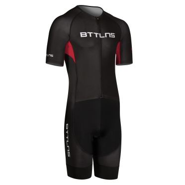 BTTLNS Chimera 1.0 Basic Trisuit kurzarm Schwarz/Rot Herren 