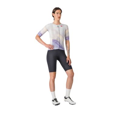 Castelli Aero pro 8s w jersey lila damen 