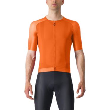 Castelli Aero Race 7.0 Radtrikot Kurzarm Orange Herren 