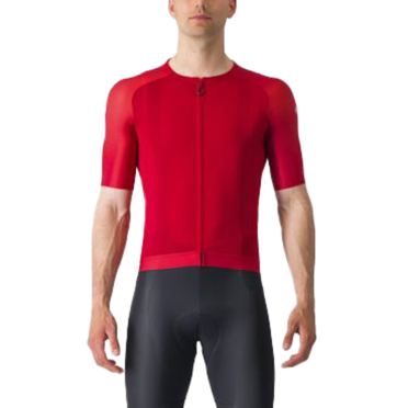 Castelli Aero Race 7.0 Radtrikot Kurzarm Rot Herren 