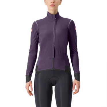 Castelli Alpha Flight RoS Langarm Radjacke Lila Damen 