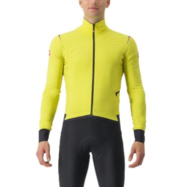 Castelli Alpha Flight RoS Langarm Radjacke Gelb Herren 