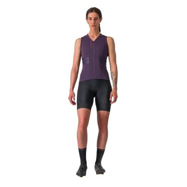 Castelli Anima 4 armelloses radtrikot dunkelblau damen 