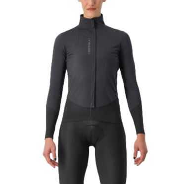 Castelli Beta RoS Radjacke Lange Armel Schwarz Damen 