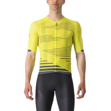 Castelli Climber's 4.0 Kurzarmtrikot Gelb/Schwarz Herren 