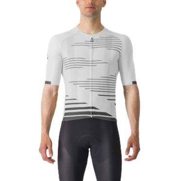 Castelli Climber's 4.0 Kurzarmtrikot Weiß/Schwarz Herren 