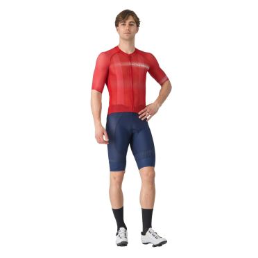 Castelli climbers a/c jersey radtrikot kurzarm rot herren 