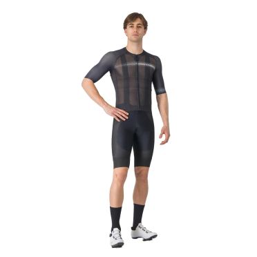 Castelli climbers a/c jersey radtrikot kurzarm schwarz herren 