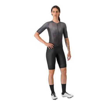 Castelli climbers a/c w jersey kurzarm schwarz damen 