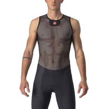 Castelli Core mesh 3 Ärmellos Unterwäsche Schwarz Herren 