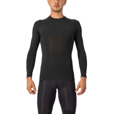 Castelli Core Seamless Unterhemd Langarm Schwarz Herren 