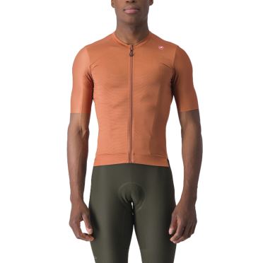 Castelli Espresso Radtrikot Kurzarm braun Herren 