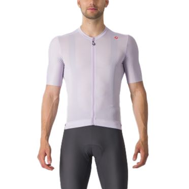 Castelli Espresso Radtrikot Kurzarm Helllila Herren 