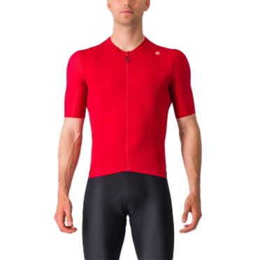 Castelli Espresso Radtrikot Kurzarm Rot Herren 