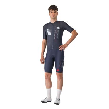 Castelli Espresso r--a/d jersey radtrikot kurzarm blau herren 