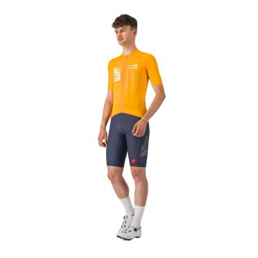 Castelli Espresso r--a/d jersey radtrikot kurzarm orange herren 