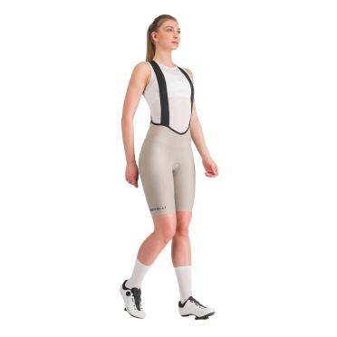 Castelli Espresso W DT bibshort grau damen 