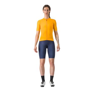 Castelli Espresso Radtrikot Kurzarm orange damen 