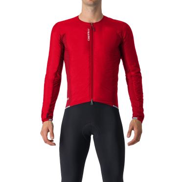 Castelli Fly Jack-Sey Langarm Radjacke rich red Herren 