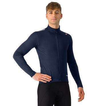 Castelli Espresso air Jacke lange mouw Belgischen Blau herren 