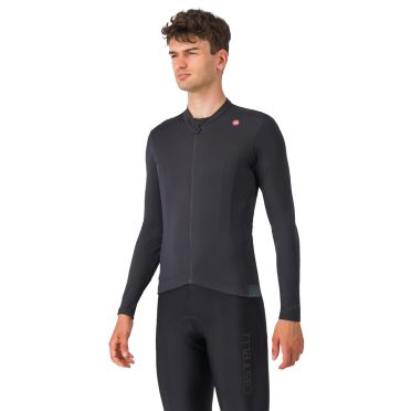 Castelli Espresso Thermotrikot lange mouw leicht schwarz herren 