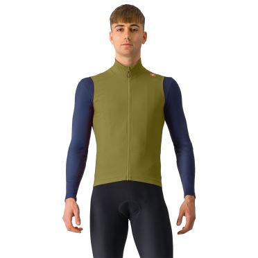 Castelli Espresso Weste mouwloos Salbei/Dunkelgrun herren 