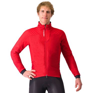 Castelli Fly Thermal Langarm Radjacke rich red Herren 